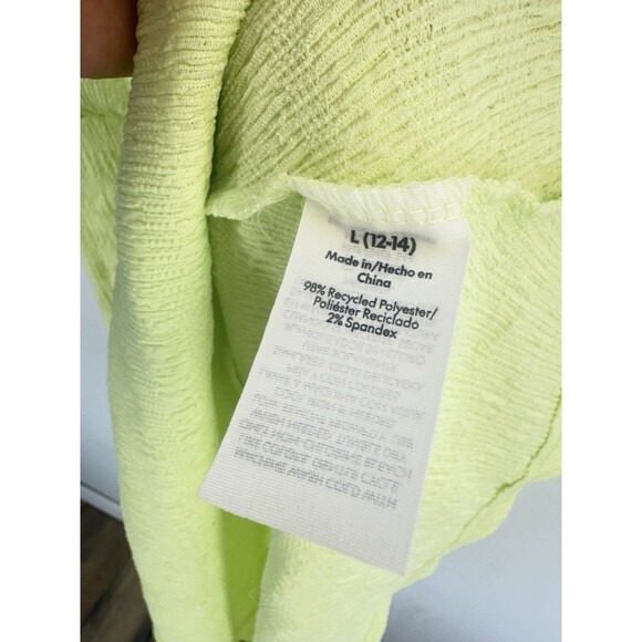 No Boundaries Juniors False Button Front Green Dress L(12-14) New - Picture 12 of 14